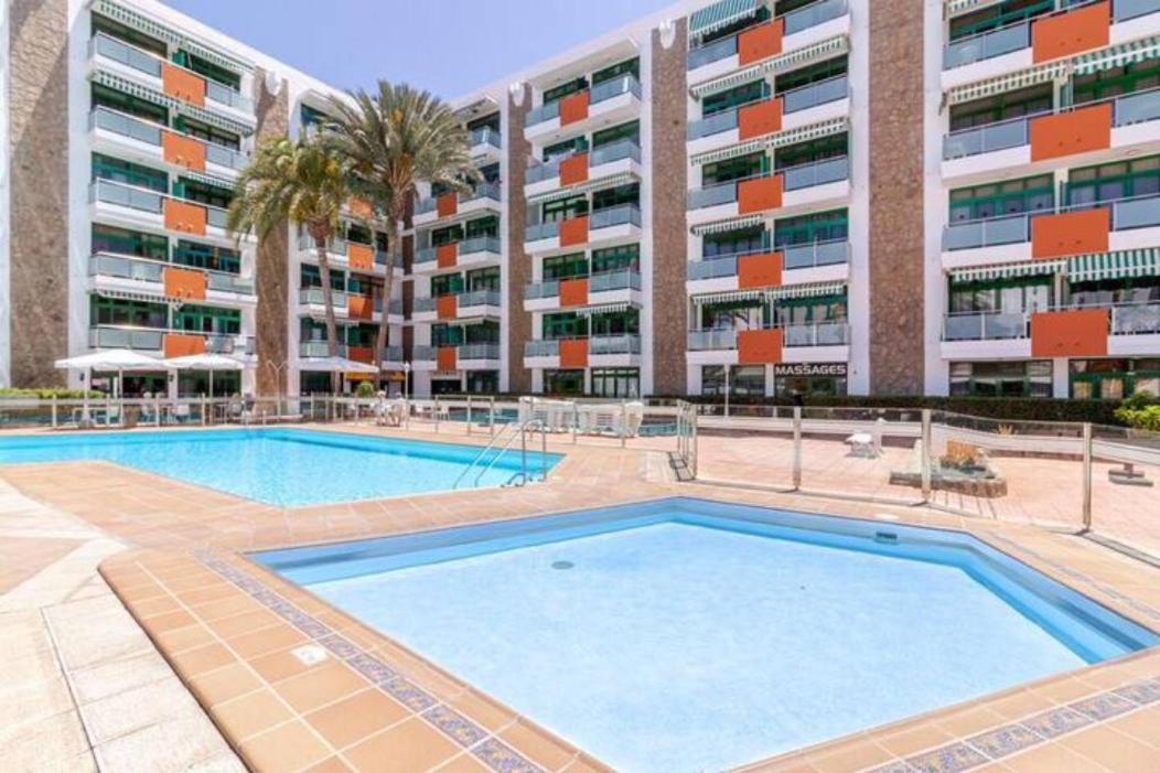 Fm Beach Home - Renovated Apartment With Swimming Pool Near Maspalomas Dunes & Beach Playa del Ingles  Exterior photo